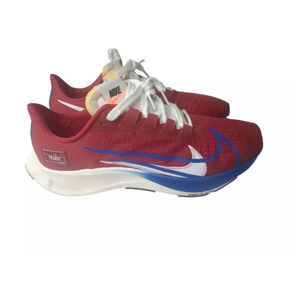 Nike Air Zoom 37 Premium Blue Ribbon Sports Red Men's Sz 10.5 Shoes